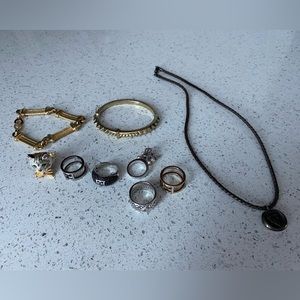 Gucci necklace, givenchy, Christian Dior , escada, dolce gabanna lotof8 jewelry